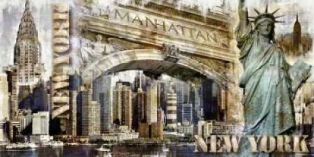 New York 01 Poster Print by Paul Robert - Item # VARPDXPRB012